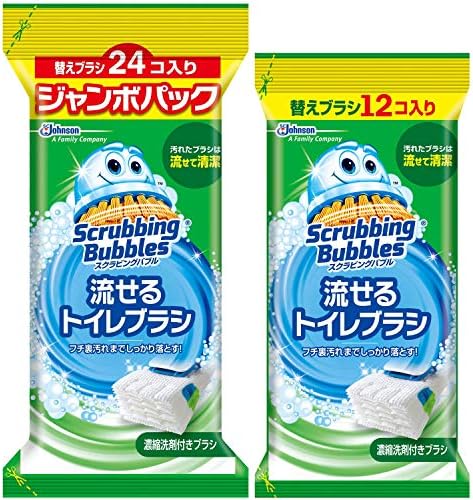 Amazon | 【まとめ買い】スクラビングバブル トイレ洗剤 流せるトイレ
